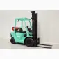 Газовый погрузчик Mitsubishi FG25K, 2002 г., 4240 м/ч, 4м.высота подъема, каретка - фото № 3