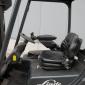 Электропогрузчик Linde E18C, трехопорный, 1800 кг, батарея 2014 года - фото № 3