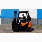 Продам автопогрузчик б/у Daewoo G15S-2, вилочный погрузчик бу - фото № 1