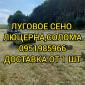 Сіно лугове, люцерна, солома. Доставка входить у вартість - фото № 1