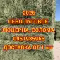 Оптова продажа лугового сена, люцерны с доставкой по Украине - фото № 1
