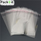 Прозрачные пакеты с липкой лентой и клапаном – полипропиленовые БОПП - фото № 1