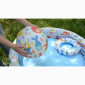 Детский надувной бассейн Intex 132*88 см, Рыбки с мячом и кругом - фото № 4
