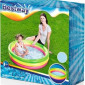 Детский надувной бассейн Bestway 102х25 см, разноцветный - фото № 3
