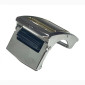 Пряжка затискач ремінна 35 мм., пряжка для ременя Нікель - фото № 5