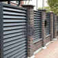 Металлические заборы и ворота-жалюзи для надежной защиты - фото № 12