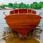 Дерев'яна човен преміум-класу ручної роботи - фото № 4