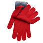 Рукавицы рабочие Носоріг (красные) трикотаж с ПВХ покрытием - фото № 2