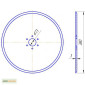 Диск сеялки Kinza, купить диск сеялки у производителя в Украине, диск сеялки кинза - фото № 1