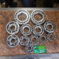 Комплект подшипников на КПП трактор Т-25 (12 шт) - фото № 1