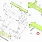 ДНИЩЕ БАРАБАНА 0009862812 claas оригинальна запчастина - фото № 2