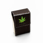 Чохол, портсигар з еко-шкіри для пачки сигарет 6-0851 - фото № 1