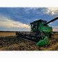 Услуги по уборке урожая комбайном John Deere - фото № 1