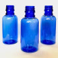 Цветные пластиковые флаконы 50 мл - фото № 4