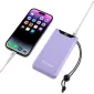 Батарея универсальная Intenso F10000 10000mAh QC3.0 purple - фото № 4