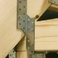 Пластина для крепления балки 170×35×2 мм оцинкованная - фото № 1