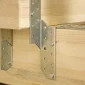 Пластина для крепления балки 170×35×2 мм оцинкованная - фото № 3