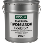 Мастика для приклеювання рубероїда ПРОМИЗОЛ Ecobit-7 20 кг - фото № 1
