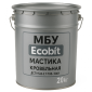 Мастика МБУ Ecobit ГОСТ 30693-2000 20 кг для ремонту покрівлі - фото № 1