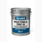 Полімерно-бітумна мастика ПБС-Б Ecobit 20 кг для покрівлі та захисту конструкцій - фото № 1