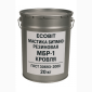 Мастика бітумно-резинова МБР-1 Ecobit для покрівлі, 20 кг - фото № 1