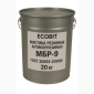Мастика резино битумная Антикоррозийная МБР-9 Ecobit 20 кг - фото № 1