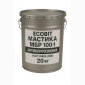 Мастика бітумно-резинова МБР 100-1 Ecobit 20 кг для гідроізоляції - фото № 1