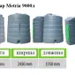 Резервуар 9000л двостінний для дизельного пального Metria - фото № 4