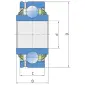 Підшипник кульковий GW 211PP202 FKL - фото № 4