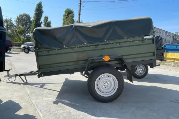 Прицеп автомобильный 2000*1200/1300.Есть другие размеры.Тент Евро Фура- фото № 1