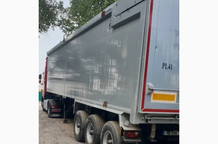 2012 Полуприцеп самосвал Wilcox (Англія) 60м3 Свіжий! Входять європалети! 2 підйомні осі- фото № 1