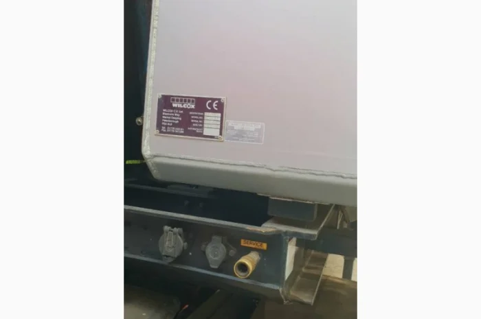 2012 Полуприцеп самосвал Wilcox (Англія) 60м3 Свіжий! Входять європалети! 2 підйомні осі- фото № 7