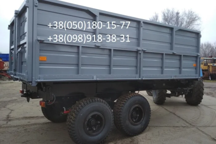 Прицеп тракторный НТС -12 с гидравлическим стояночным тормозом- фото № 2