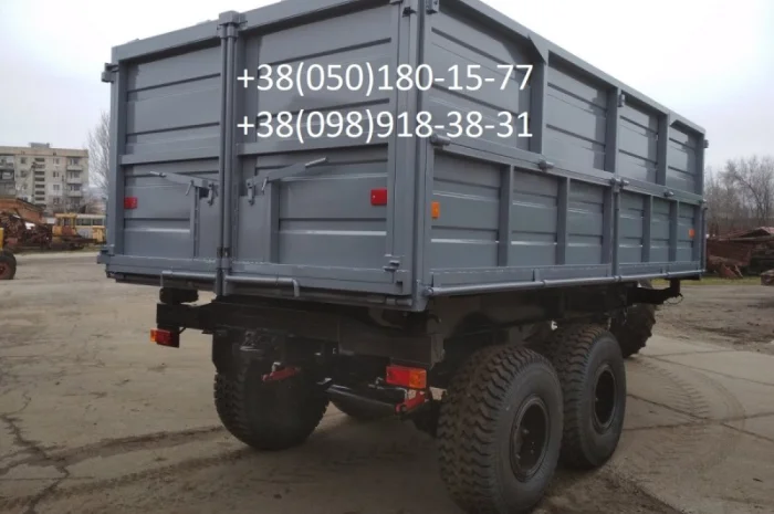 Прицеп тракторный НТС -12 с гидравлическим стояночным тормозом- фото № 3