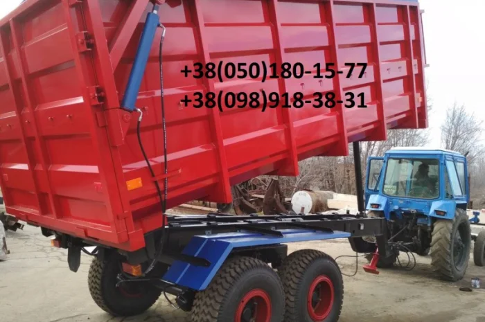 Прицеп тракторный с ГИДРОБОРТОМ 2ПТС-16. В наличии- фото № 11