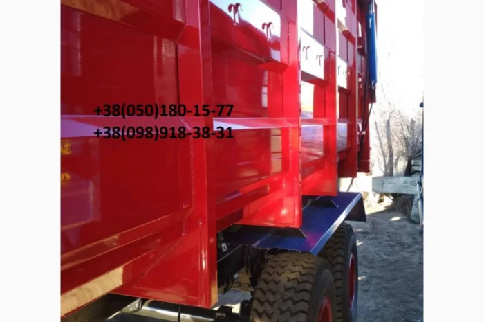 Прицеп тракторный с ГИДРОБОРТОМ 2ПТС-16. В наличии- фото № 2