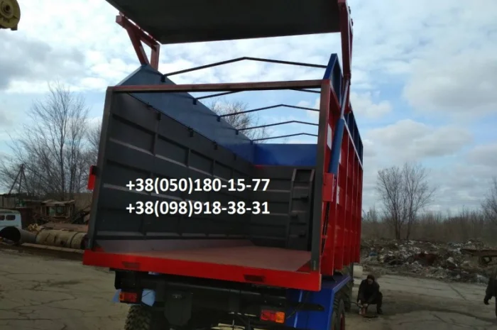 Прицеп тракторный с ГИДРОБОРТОМ 2ПТС-16. В наличии- фото № 4