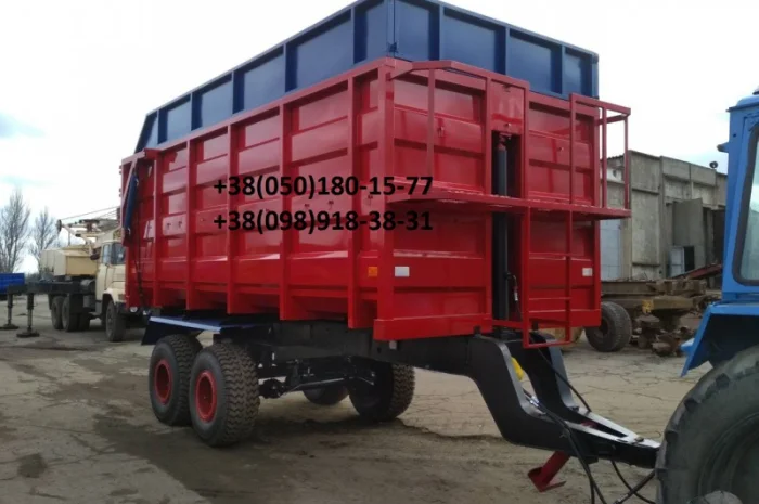 Прицеп тракторный с ГИДРОБОРТОМ 2ПТС-16. В наличии- фото № 8