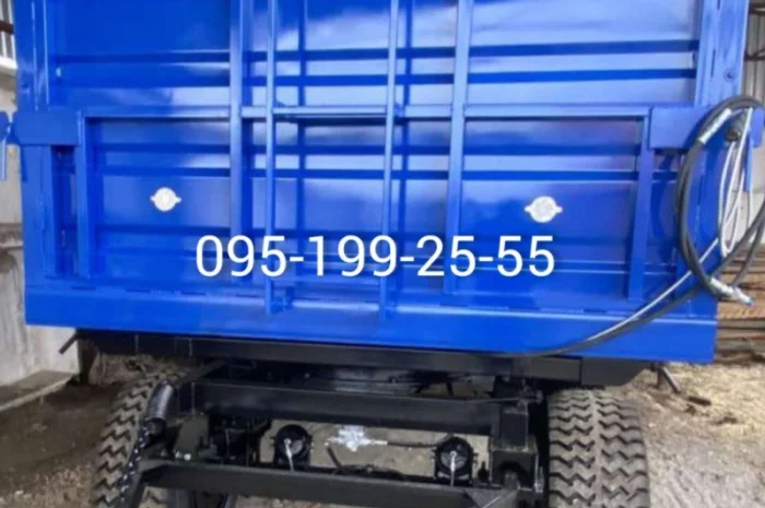 Причіп тракторний самоскидний 2ПТС-6, запчастини до причепа 2ПТС-6- фото № 1