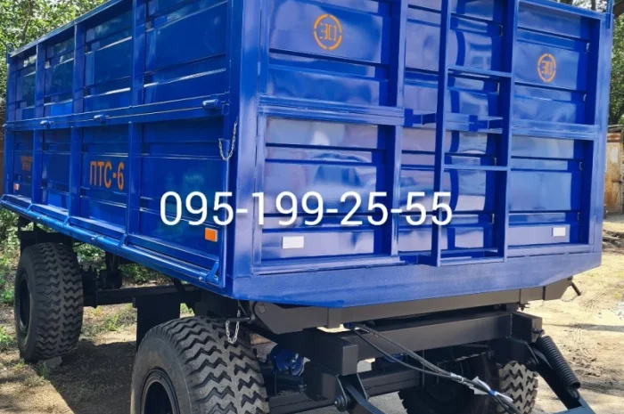 Причіп тракторний 2ПТС-6, 2ПТС-8, 2ПТС-9; запчастини 2ПТС-6, 2ПТС-8, 2ПТС-9- фото № 2