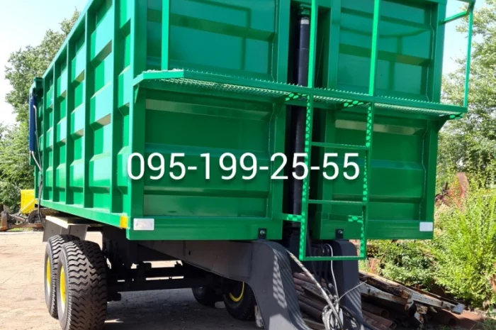 Причіп тракторний 1ПТС-9; гідроциліндр 1ПТС-9; запчастини 1ПТС-9- фото № 1