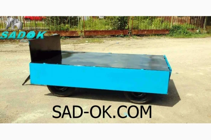 Причеп Прицеп причіп двухосный Садок. Груз до 3 т. Откидной. Поворотный- фото № 2