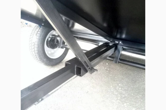 Лучший Прицеп мотоблочный. Для мотоблока. САМОСВАЛ- фото № 2