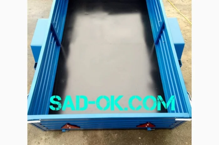 Лучший Прицеп мотоблочный. Для мотоблока. САМОСВАЛ- фото № 3