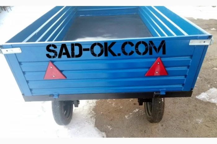Прицеп причеп причіп двухосный Садок. Груз до 3 т. Откидной. Поворотный- фото № 20