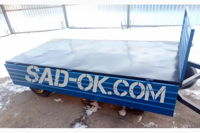 Прицеп причеп причіп двухосный Садок. Груз до 3 т. Откидной. Поворотный- фото № 19