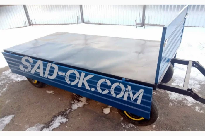 Прицеп причеп причіп двухосный Садок. Груз до 3 т. Откидной. Поворотный- фото № 17