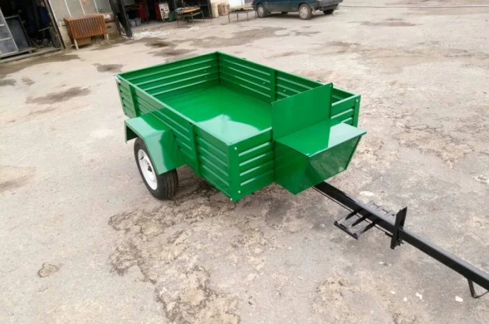 Прицеп причеп причіп двухосный Садок. Груз до 3 т. Откидной. Поворотный- фото № 8