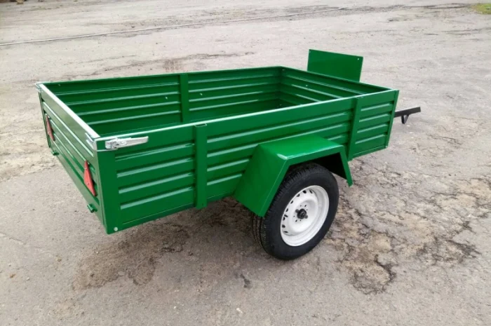 Прицеп причеп причіп двухосный Садок. Груз до 3 т. Откидной. Поворотный- фото № 7