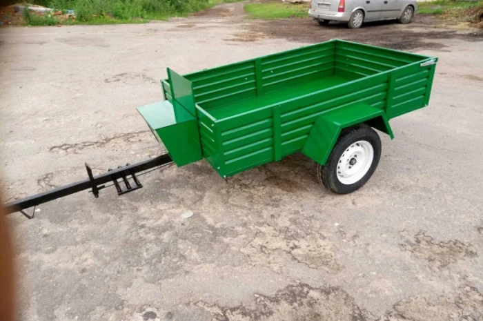 Прицеп причеп причіп двухосный Садок. Груз до 3 т. Откидной. Поворотный- фото № 6